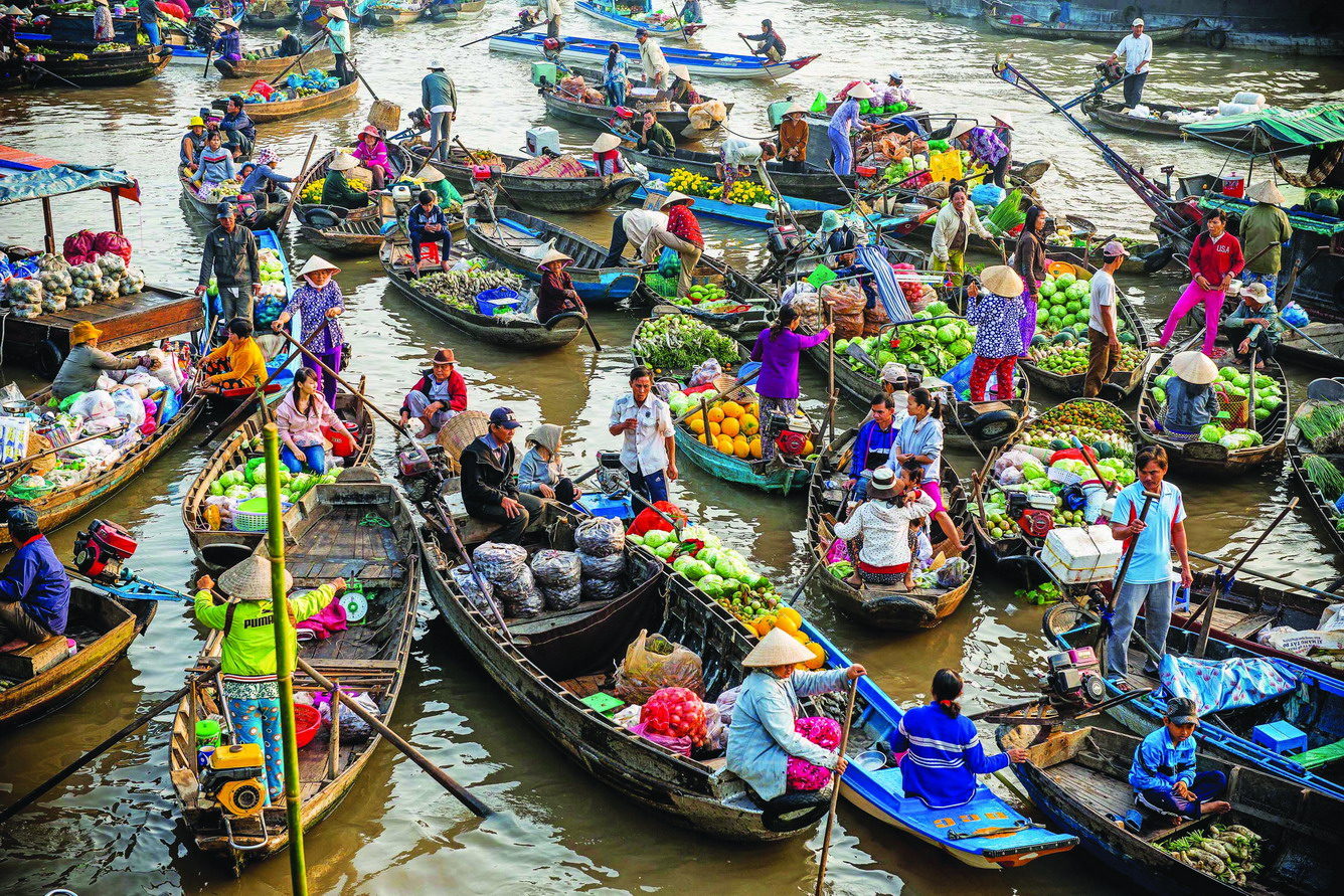 Chợ nổi Cái Răng - điểm đến cho du khách thích khám phá miền Tây - Nhà Mường